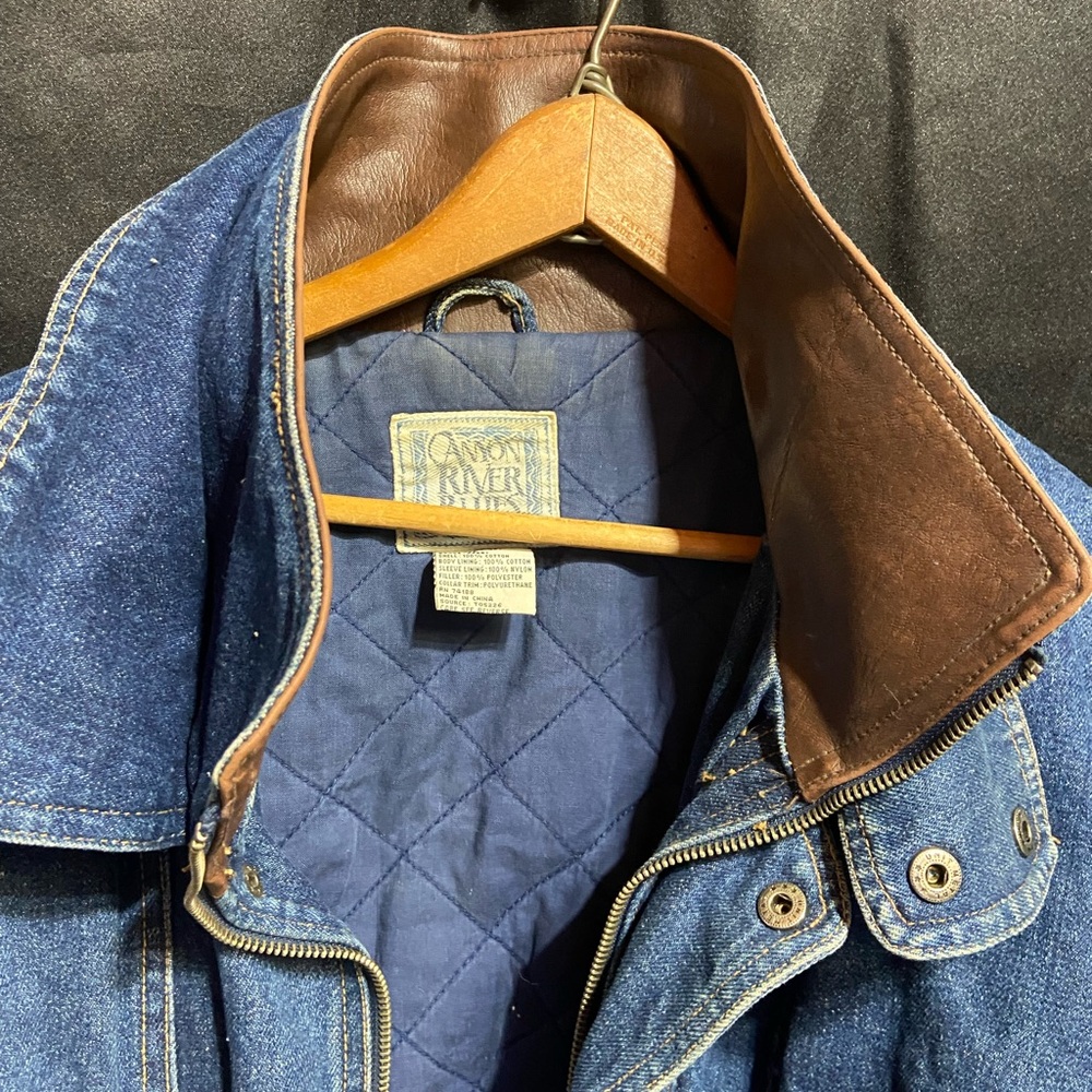 Vintage 90's Canyon River Blues Denim Jacket - Picture 3 of 8